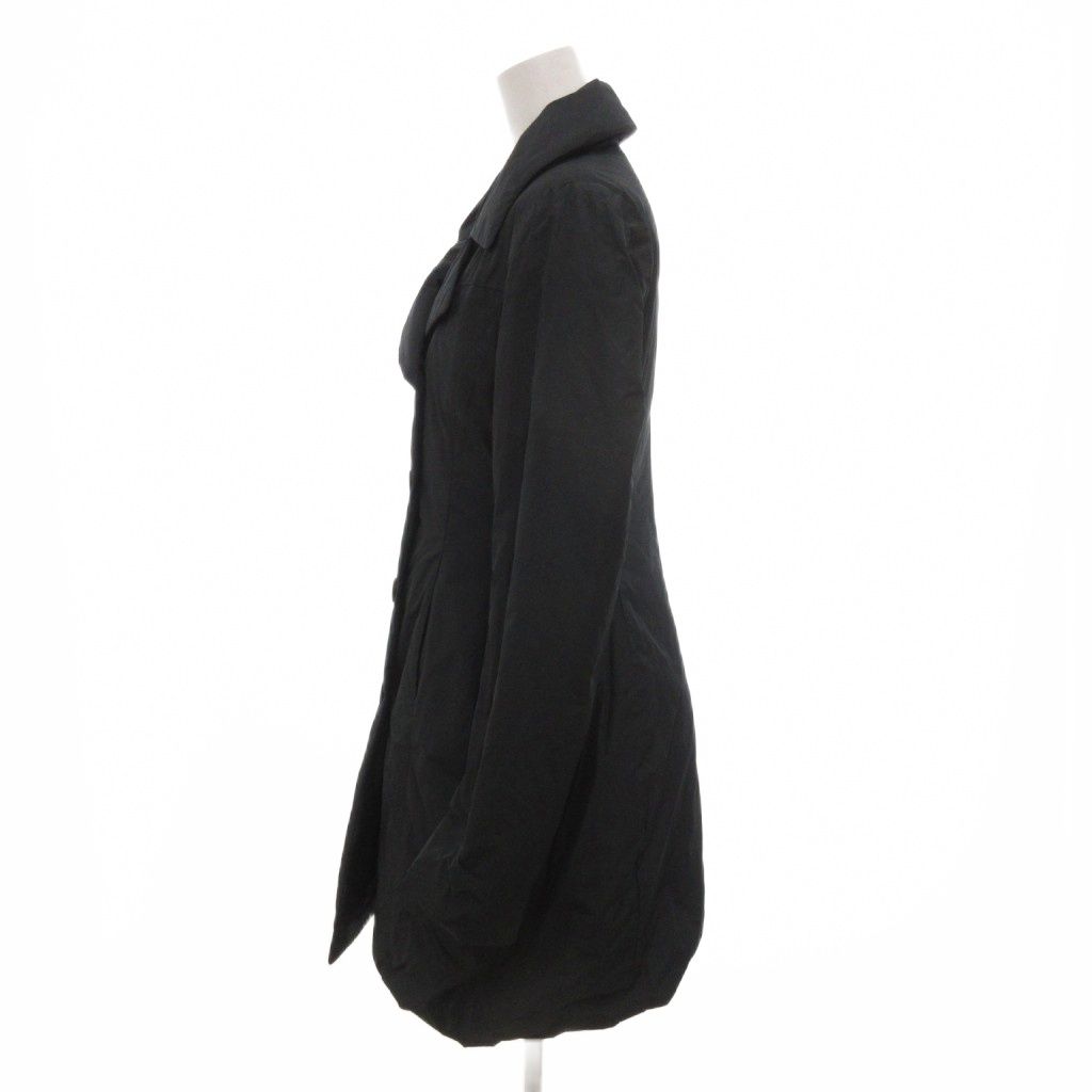 セオリー Theory ダウンコート ミドルハーフ丈 S 黒 ブラック ダブル