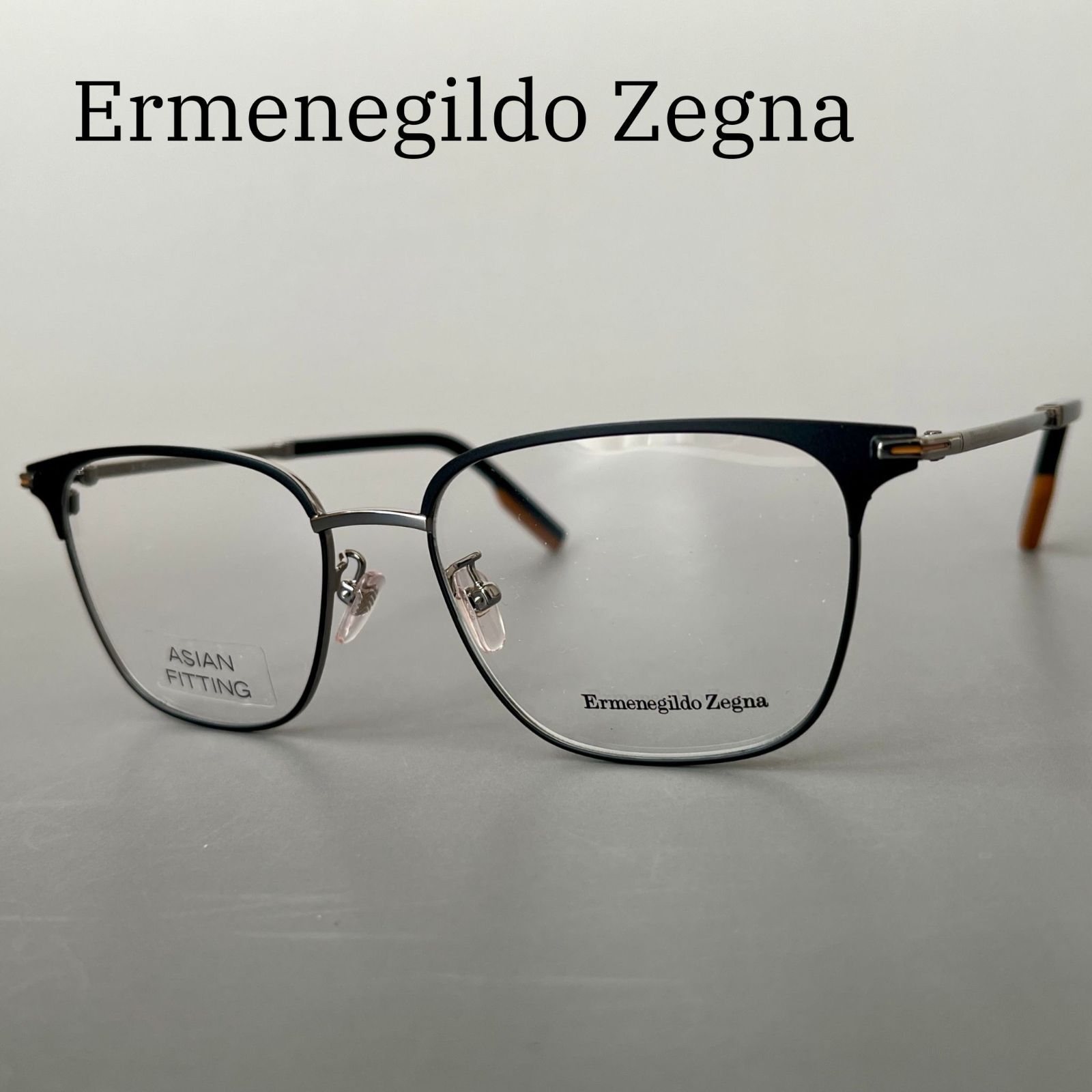 エルメネジルドゼニア メガネ Ermenegildo Zegna サーモント ブロー 