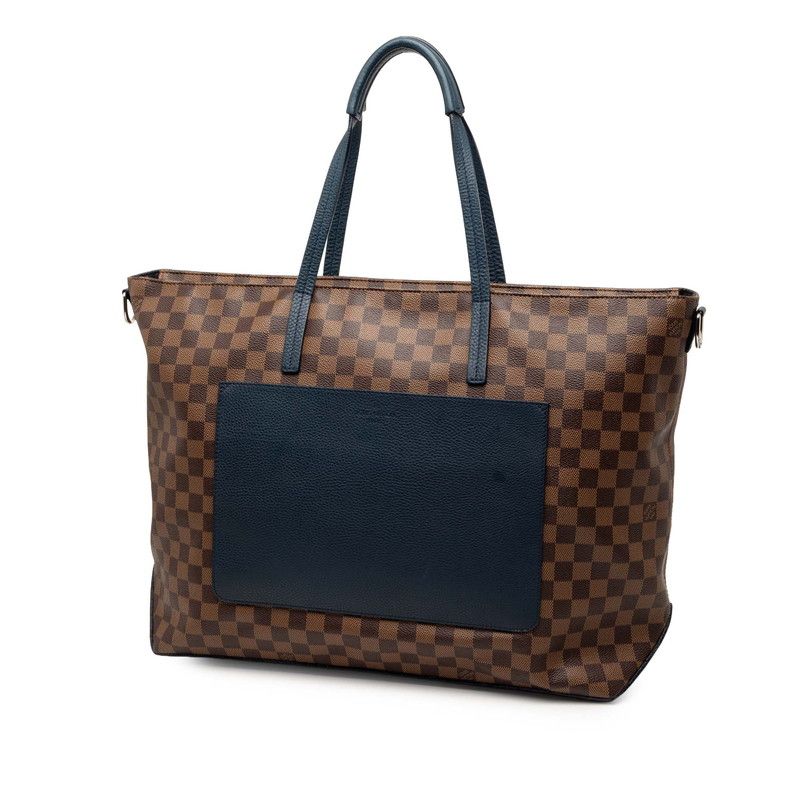 ルイ ヴィトン ダミエ チャレンジ カバ ラージ トートバッグ