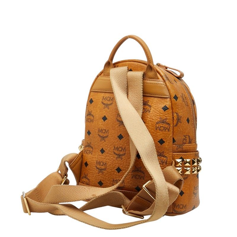 エム シー エム ヴィセトス モノグラム スタッズ リュック バック