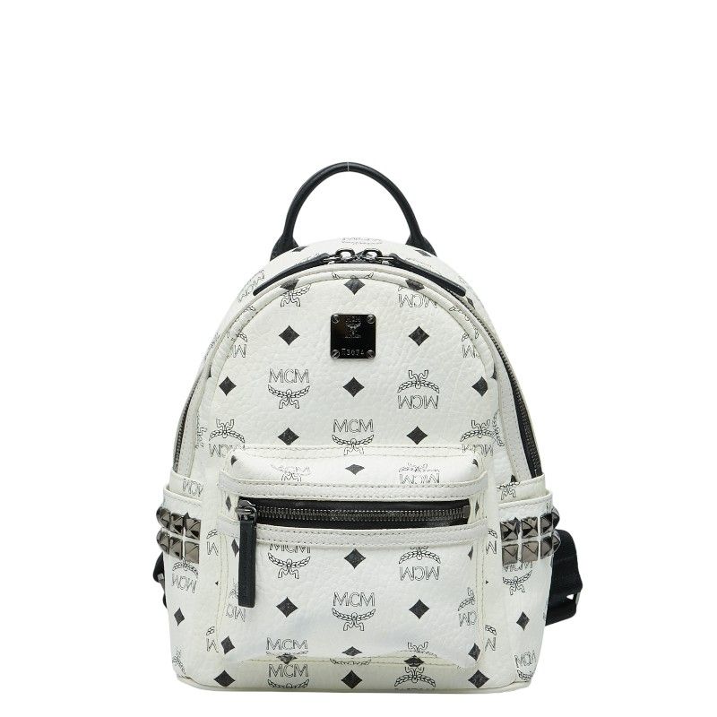 エム シー エム ヴィセトス モノグラム スタッズ リュック バック