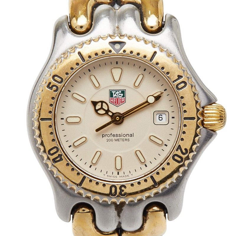 タグホイヤー プロフェッショナル WG1321-2 ベージュ ゴールド