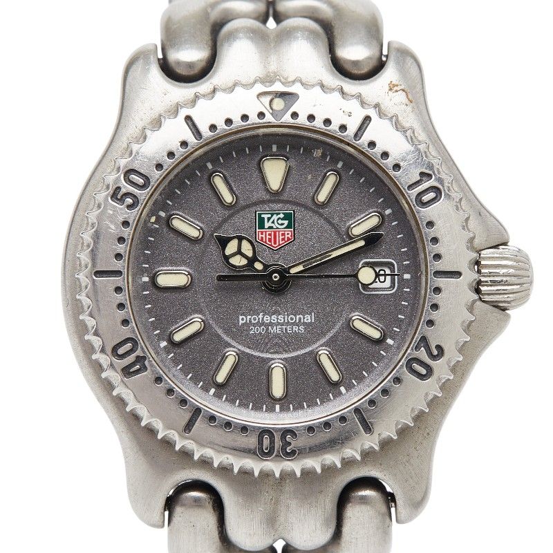 タグホイヤー プロフェッショナル WG1313-2 グレー ゴールド シルバー