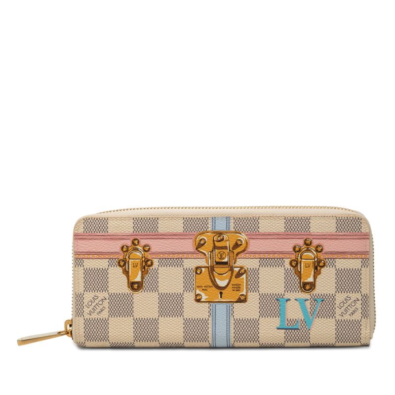 ルイ ヴィトン ダミエ アズール ポルトフォイユ クレマンス サマー