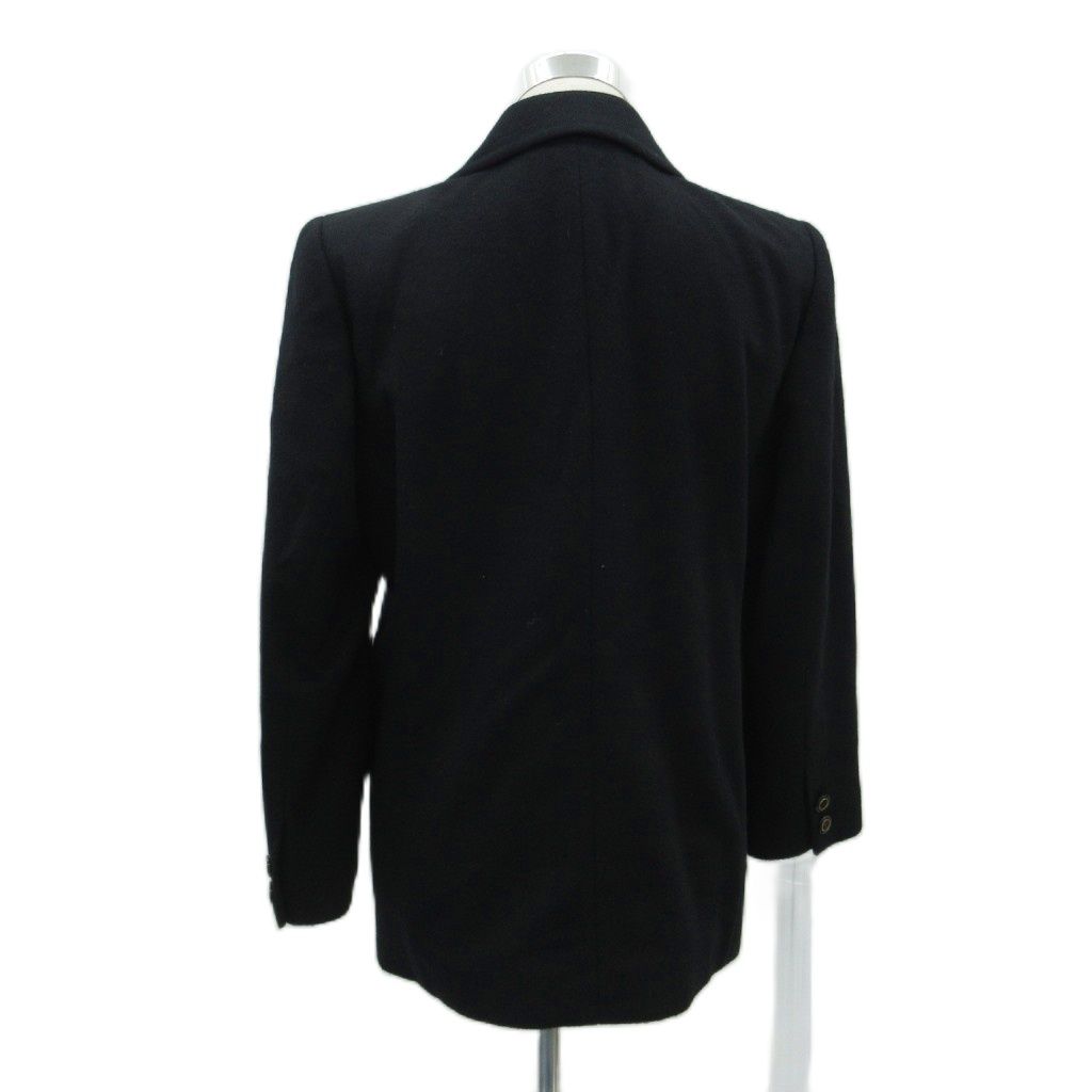 レリアン Leilian テーラードジャケット ミドル丈 総裏地 9 黒