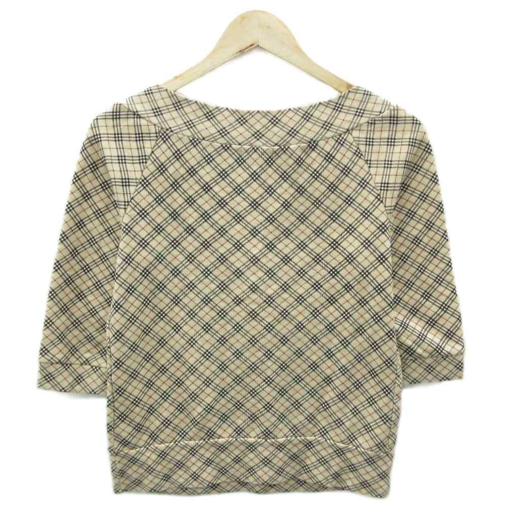 バーバリーブルーレーベル BURBERRY BLUE LABEL カットソー 38