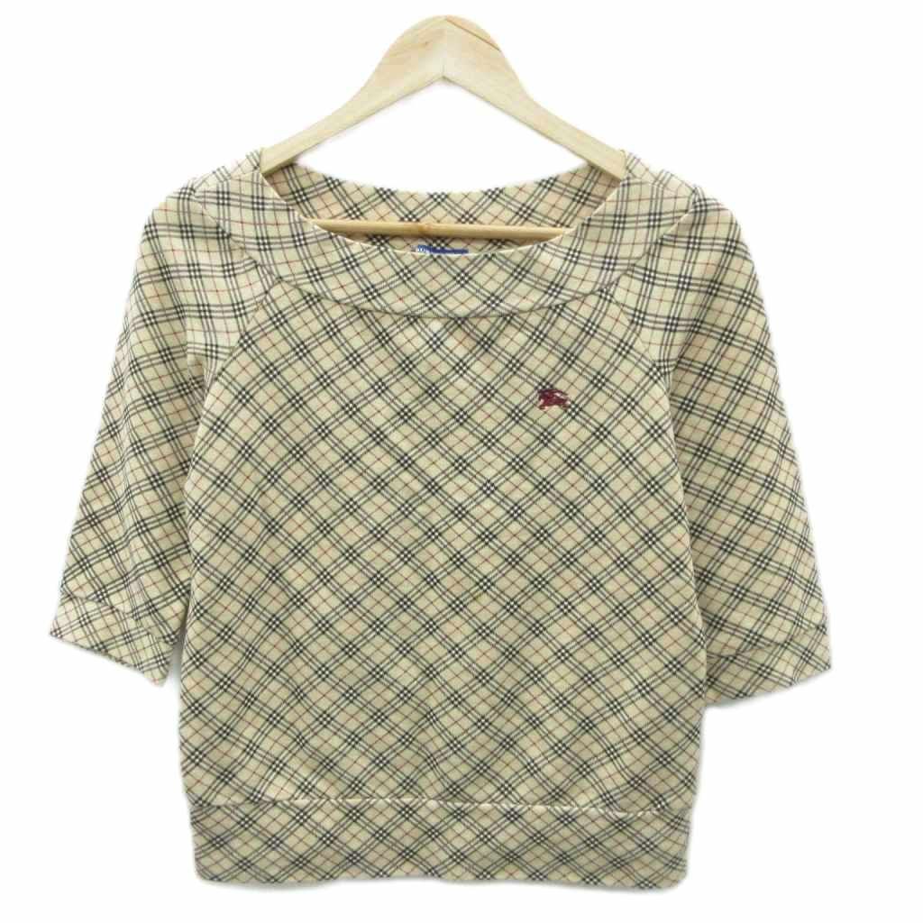 バーバリーブルーレーベル BURBERRY BLUE LABEL カットソー 38