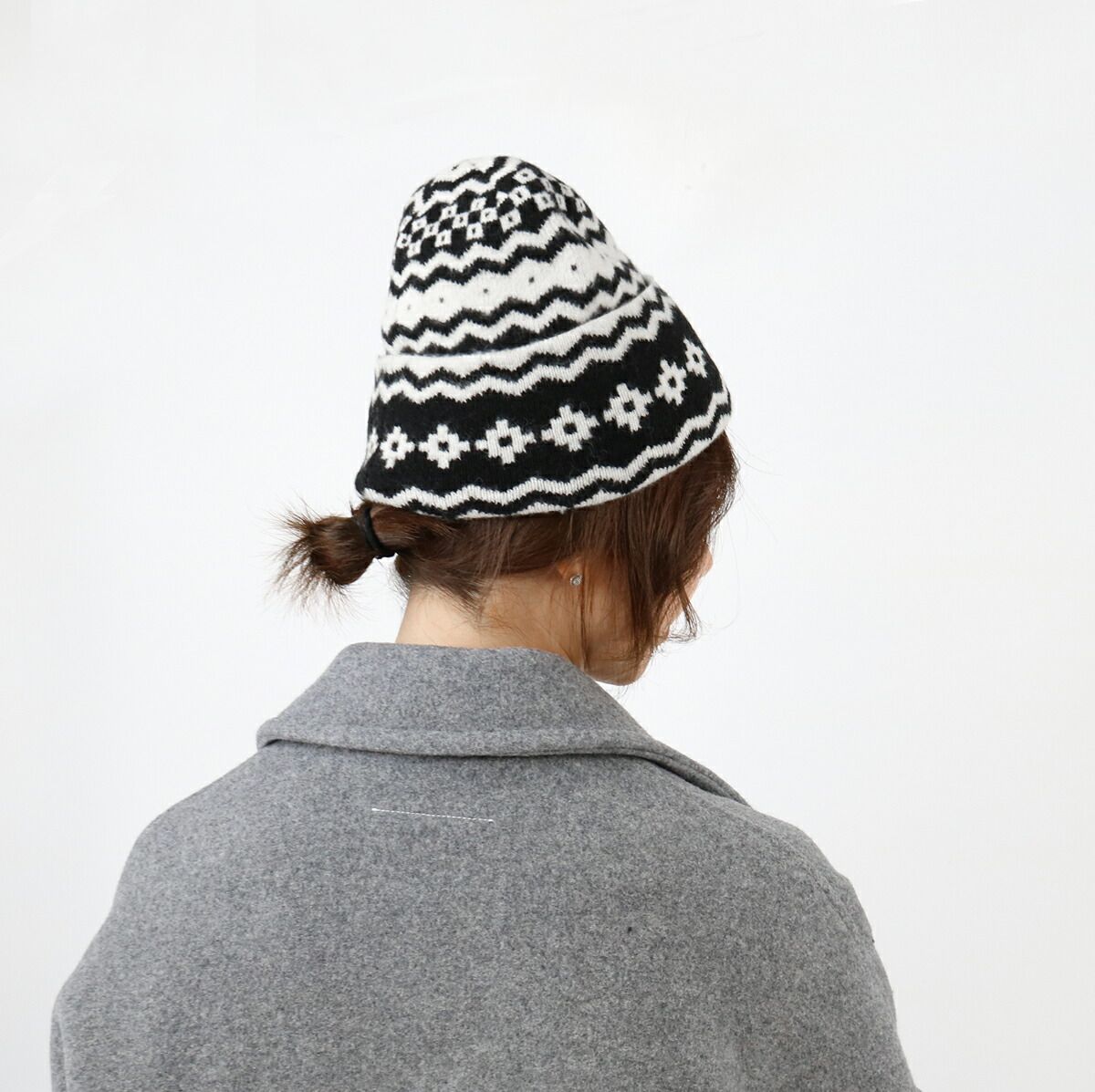 □UGG アグ ビーニー＆マフラーセット 103604 W UGGLSLE SET ロゴBOX