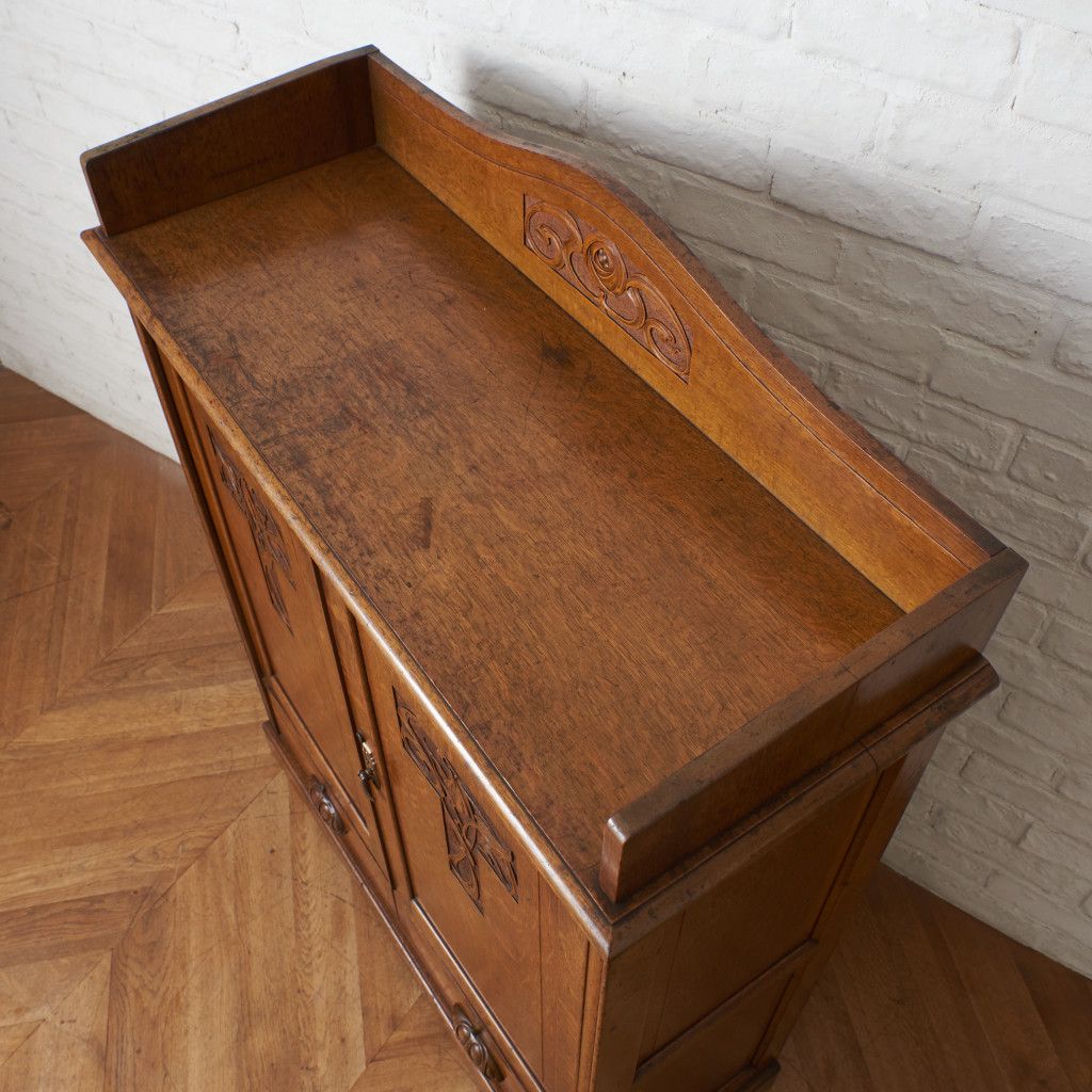 年代物 ブックケース 本棚 キャビネット オーク 飾り棚 洋館 ジャパン