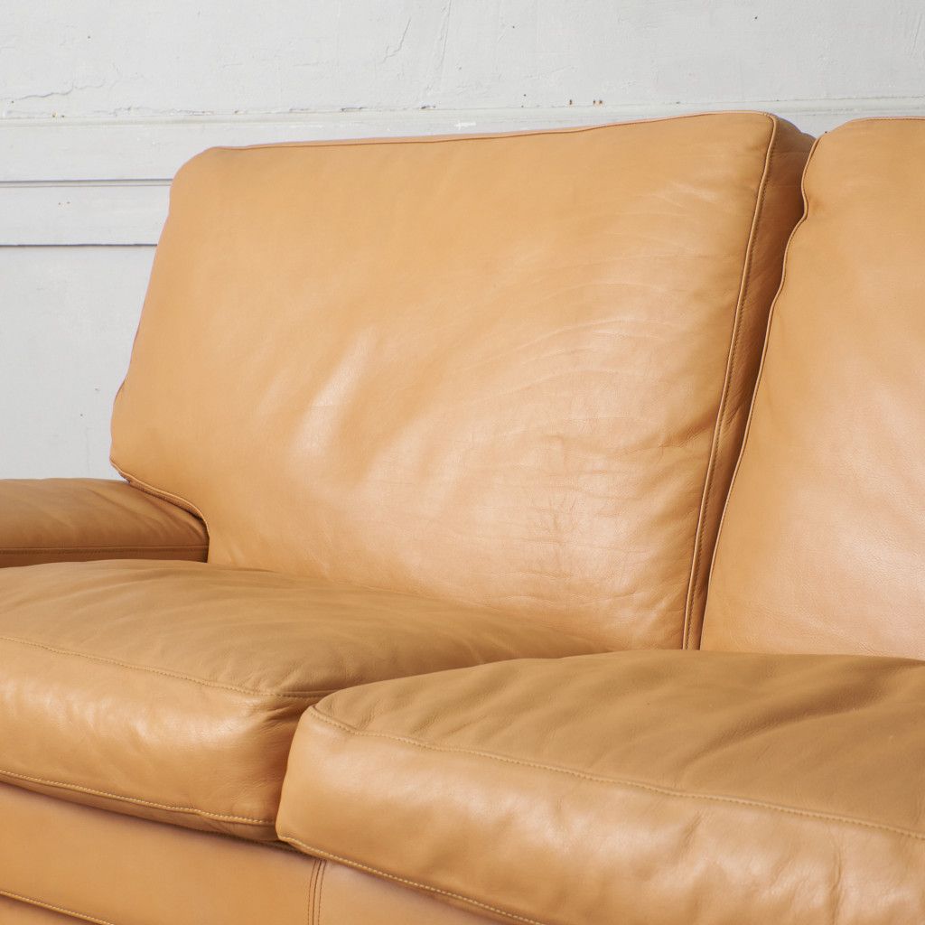 イタリア Salotti Rigoni 本革 ソファ 3人掛け トリプルソファ