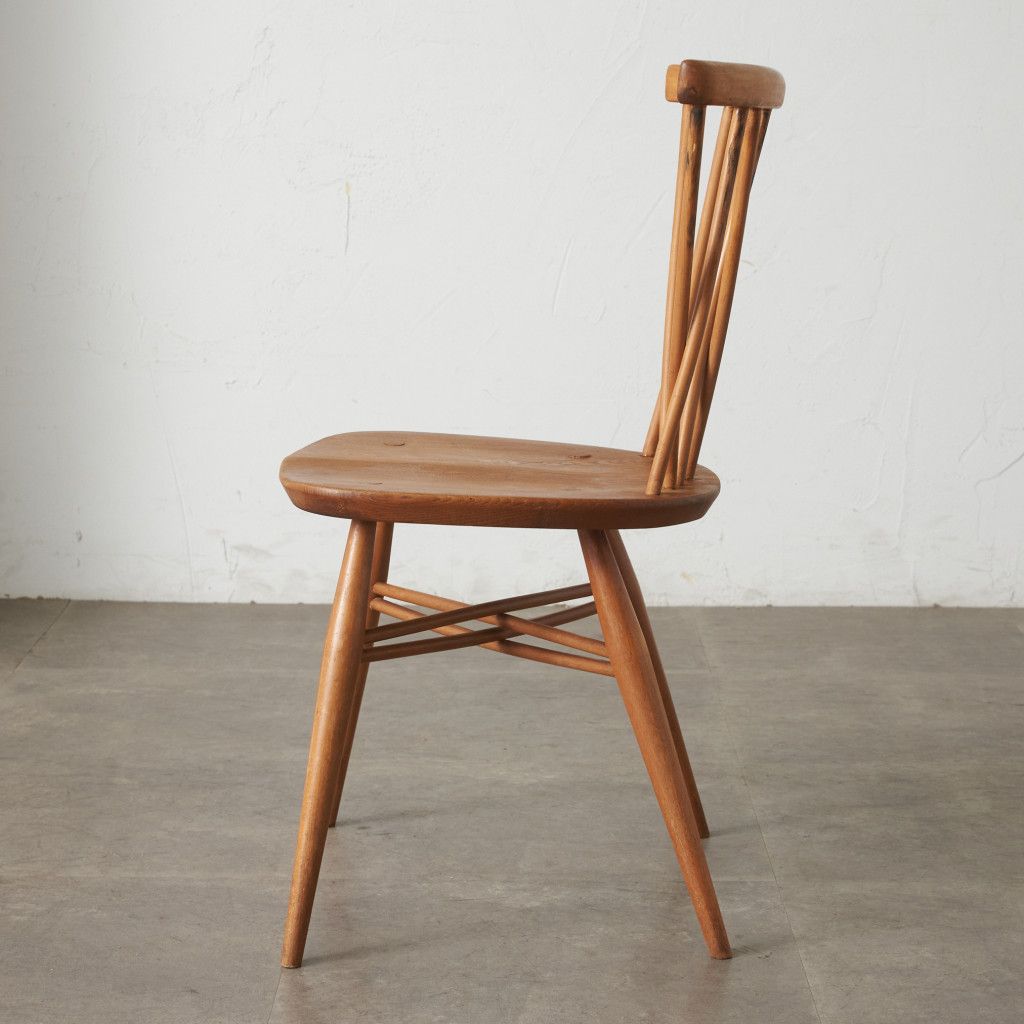 レア ercol ラティスドチェア アーコール 英国 ヴィンテージ クロス