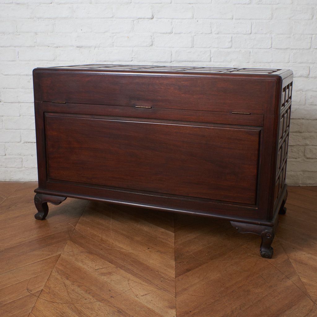 中国 アンティーク スタイル 長持 センターテーブル キャビネット