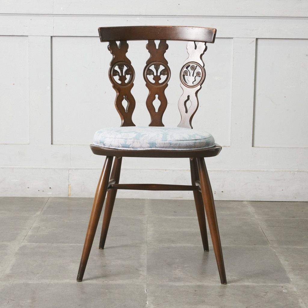 Ercol シスルバックチェア クッション エルム 英国 椅子 ヴィンテージ