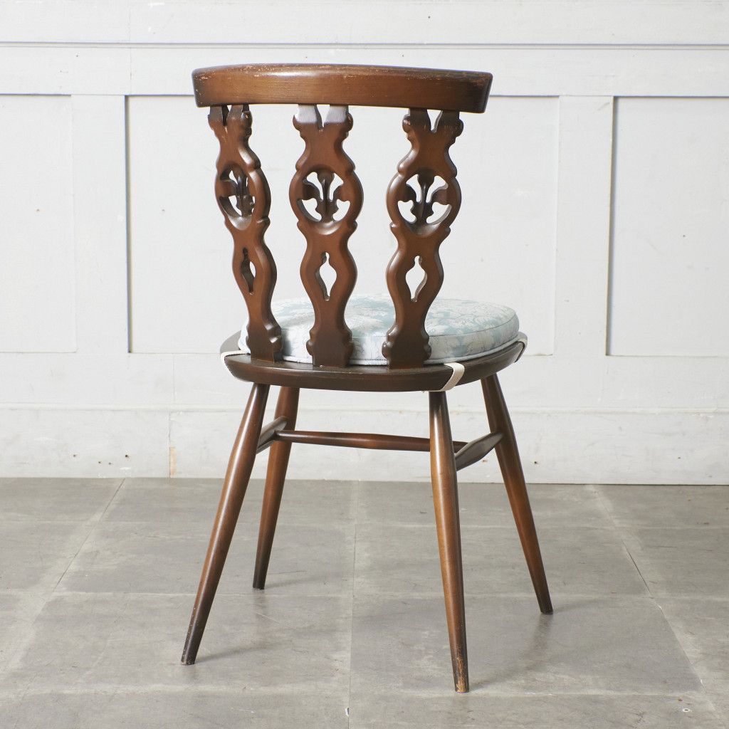 Ercol シスルバックチェア クッション エルム 英国 椅子 ヴィンテージ