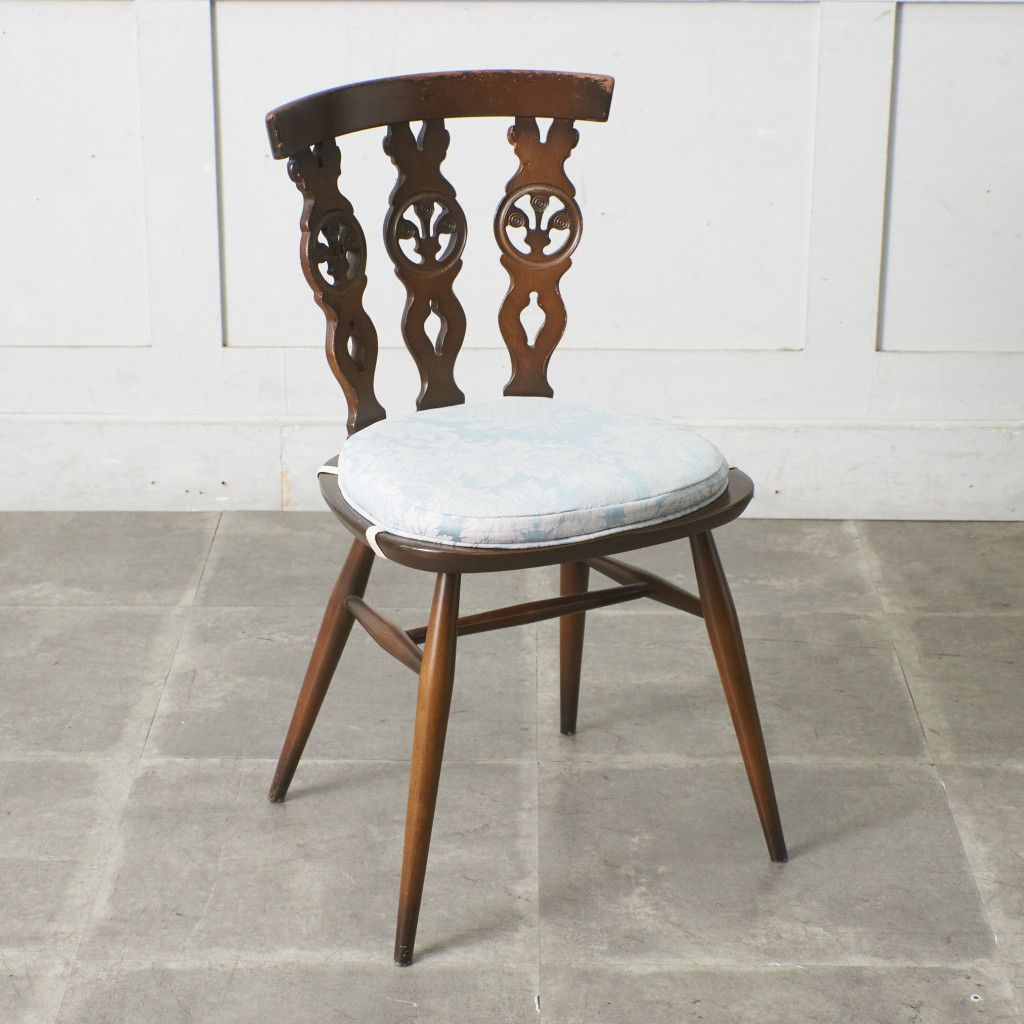 Ercol シスルバックチェア クッション エルム 英国 椅子 ヴィンテージ