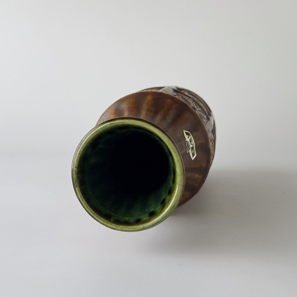 西ドイツ German Art Pottery ヴィンテージ フラワーベース Bay