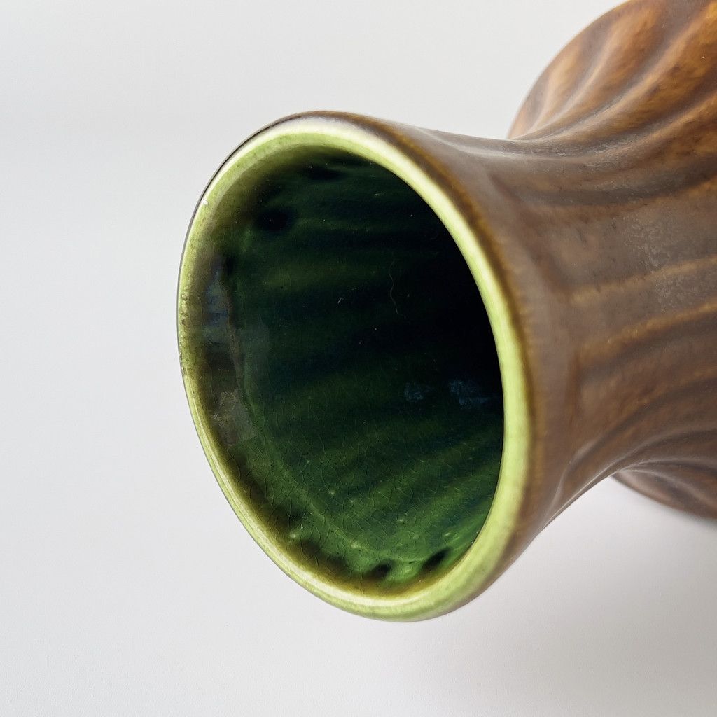 西ドイツ German Art Pottery ヴィンテージ フラワーベース Bay