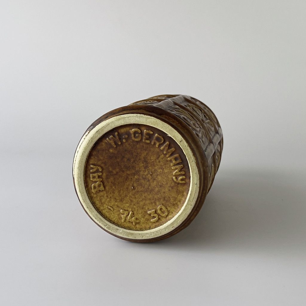 西ドイツ German Art Pottery ヴィンテージ フラワーベース Bay