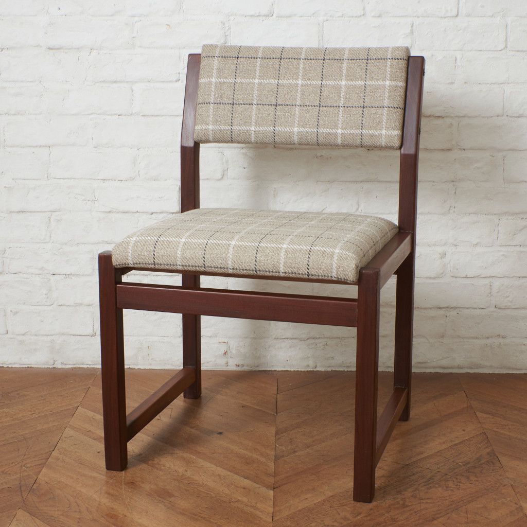 張替済 Pastoe ヴィンテージ ダイニングチェア 無垢材 オランダ ミッドセンチュリー Cees Braakman モダン 椅子 サイドチェア 82376