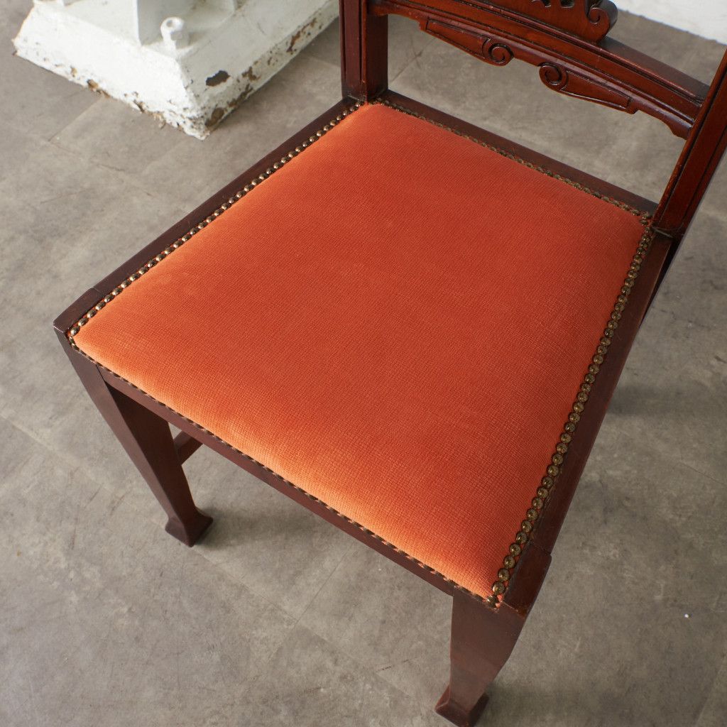 張替済 英国 アンティーク エドワーディアン ダイニングチェア