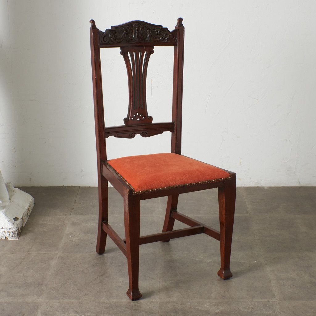 張替済 英国 アンティーク エドワーディアン ダイニングチェア