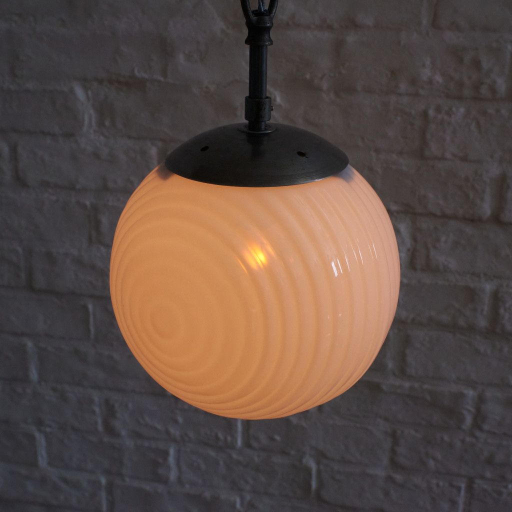 ヴィンテージ ガラス ペンダントライト 吊り照明 天井照明 ペンダント