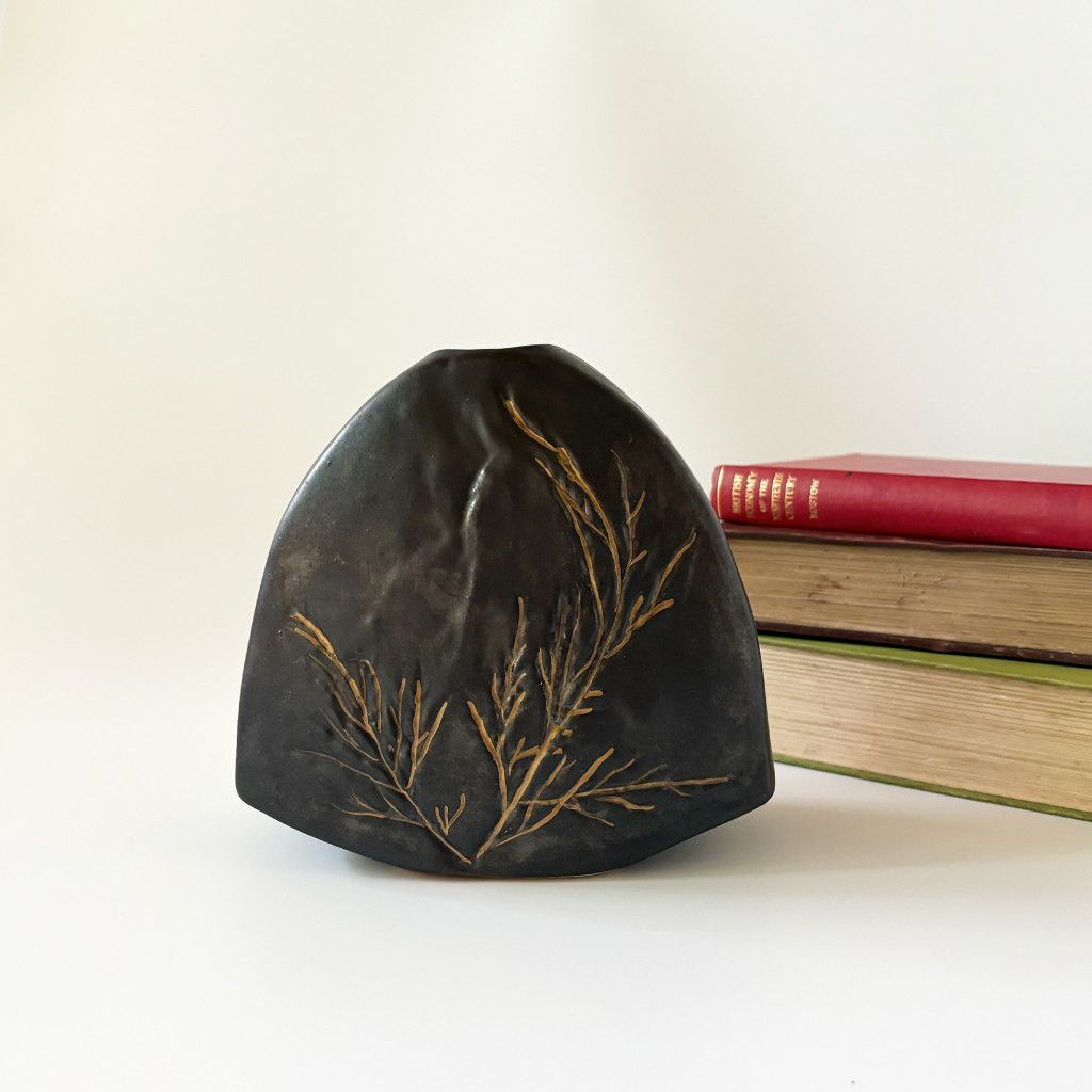 西ドイツ German Art Pottery ヴィンテージ フラワーベース Ruscha