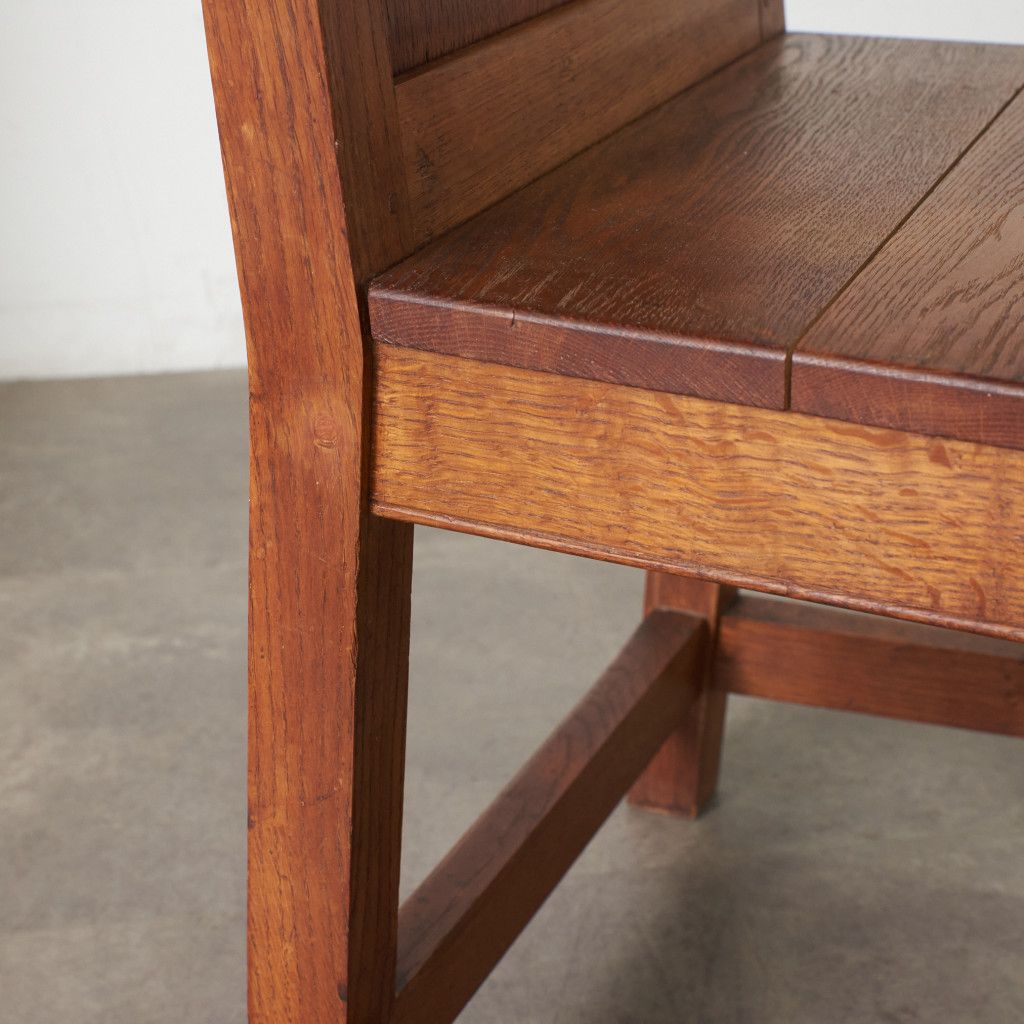 英国 アンティーク ブリティッシュオーク 無垢材 アームチェア