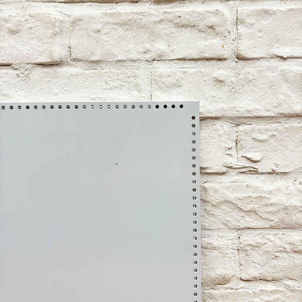 USM Haller ハラーシステム 純正 ホワイトパネル&ポール パーツ 部品 5枚セット USM ハラーシステム パネル 穴あり Fritz Haller ライト