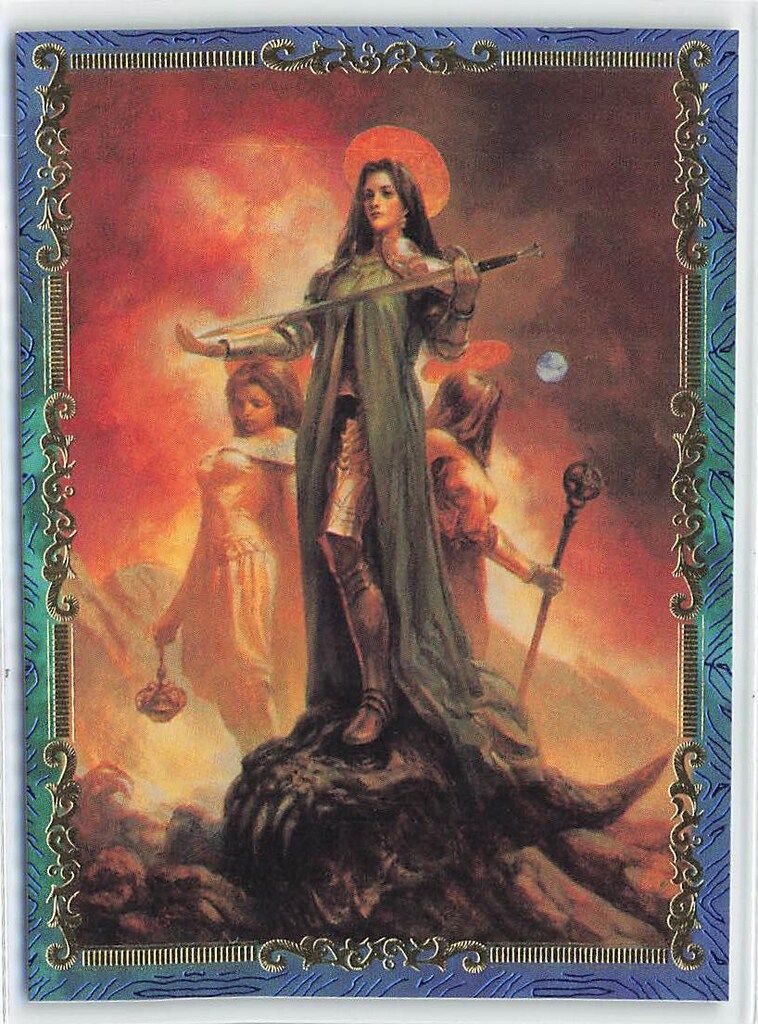 フェイス ハイビジュアルカードコレクション 末弥純 神威 【青枠/三