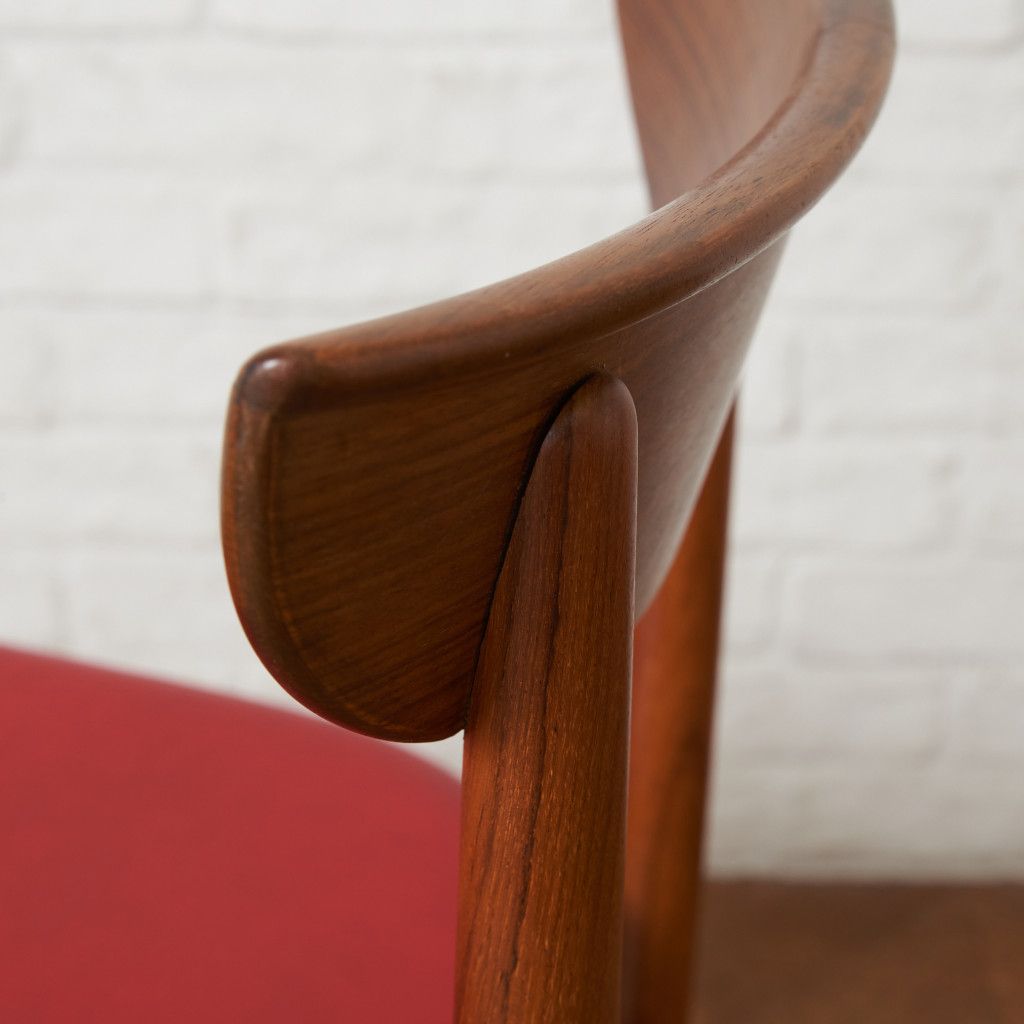 デンマーク Skovby ダイニングチェア 木製 ローズウッド 北欧