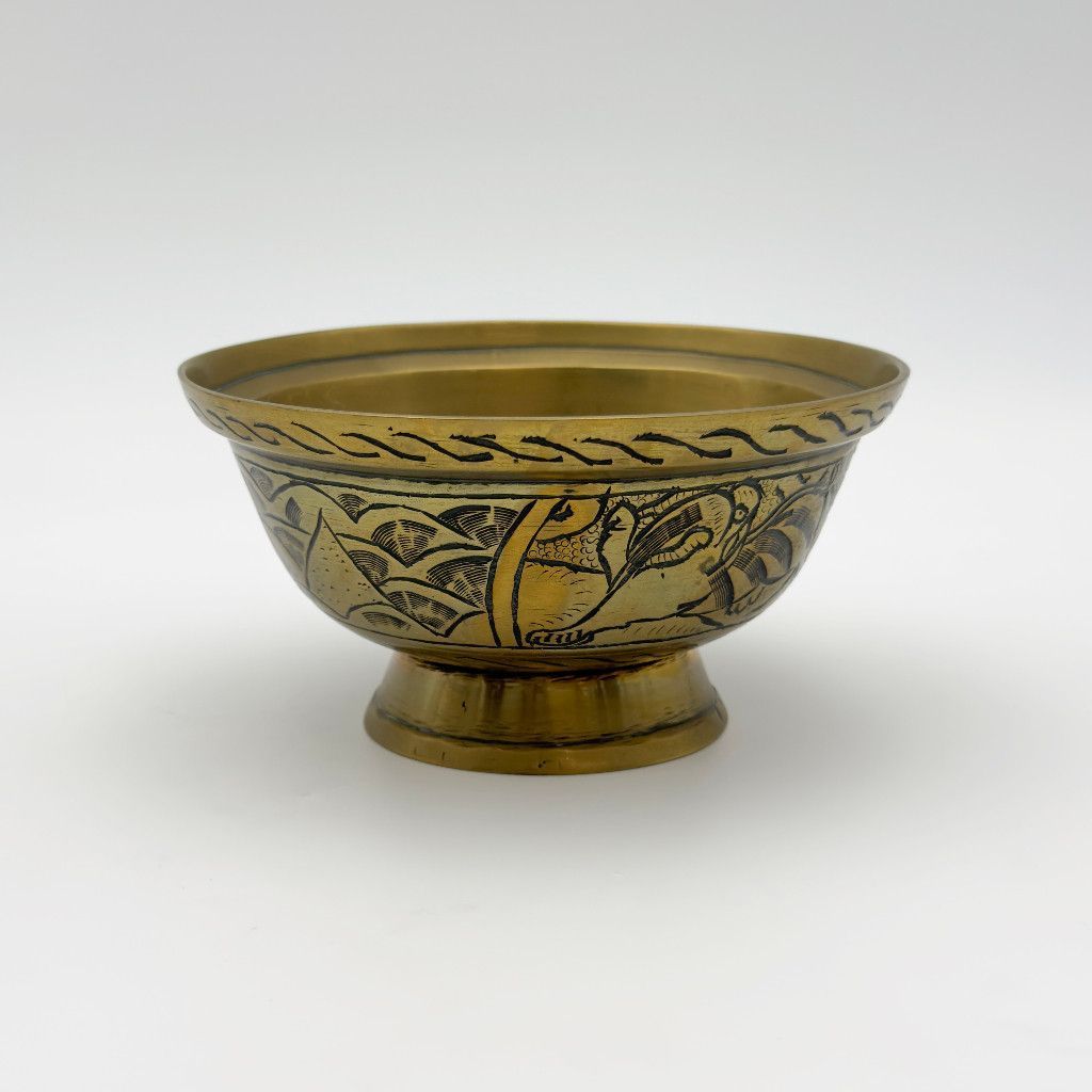 英国 真鍮 ボウル brass ケース 小物入れ 装飾 ディスプレイ 小物入れ