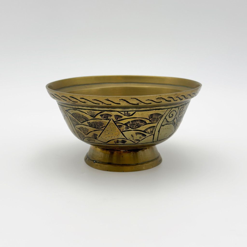 英国 真鍮 ボウル brass ケース 小物入れ 装飾 ディスプレイ 小物入れ