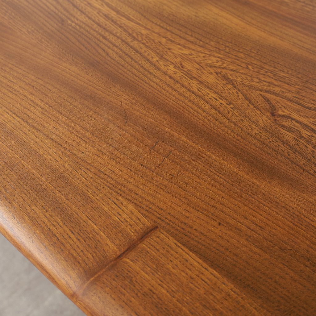 レア Ercol プランクテーブル エルム アーコール ダイニングテーブル