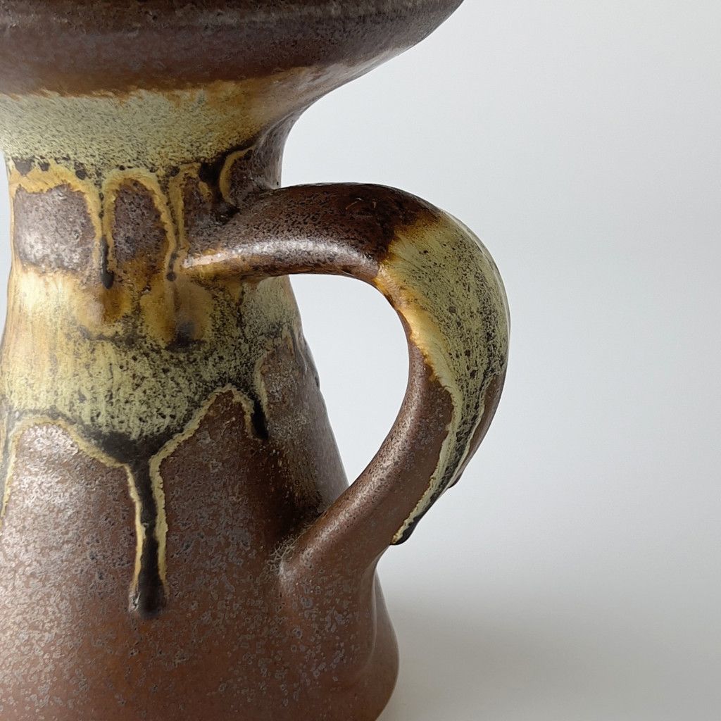 西ドイツ Fat lava ヴィンテージ フラワーベース 花器 陶器 花瓶