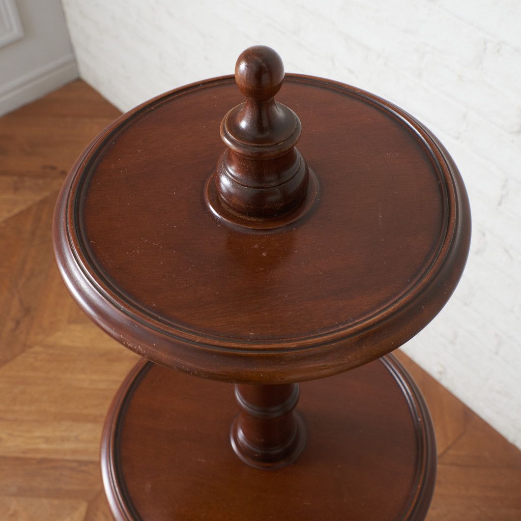 レア 英国 アンティーク ダムウェイター 3段 オケージョナルテーブル