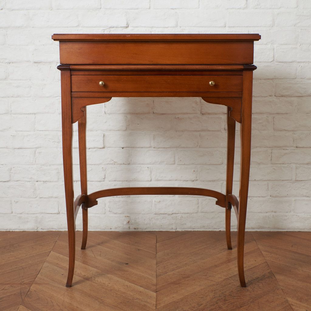 イタリア medea ドレッサー 一面鏡 ミラー 机 デスク マホガニー