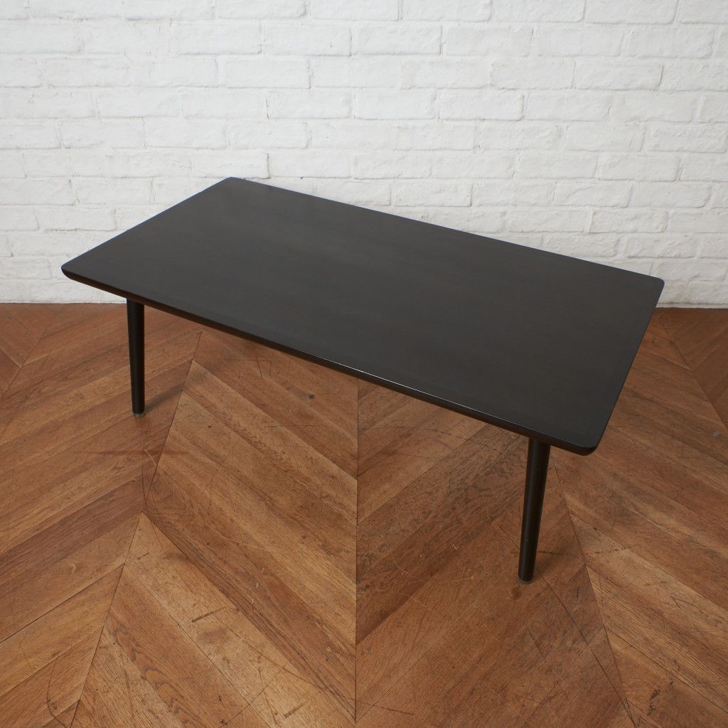 IDC 大塚家具 秋田木工 センターテーブル オーク ローテーブル 座卓