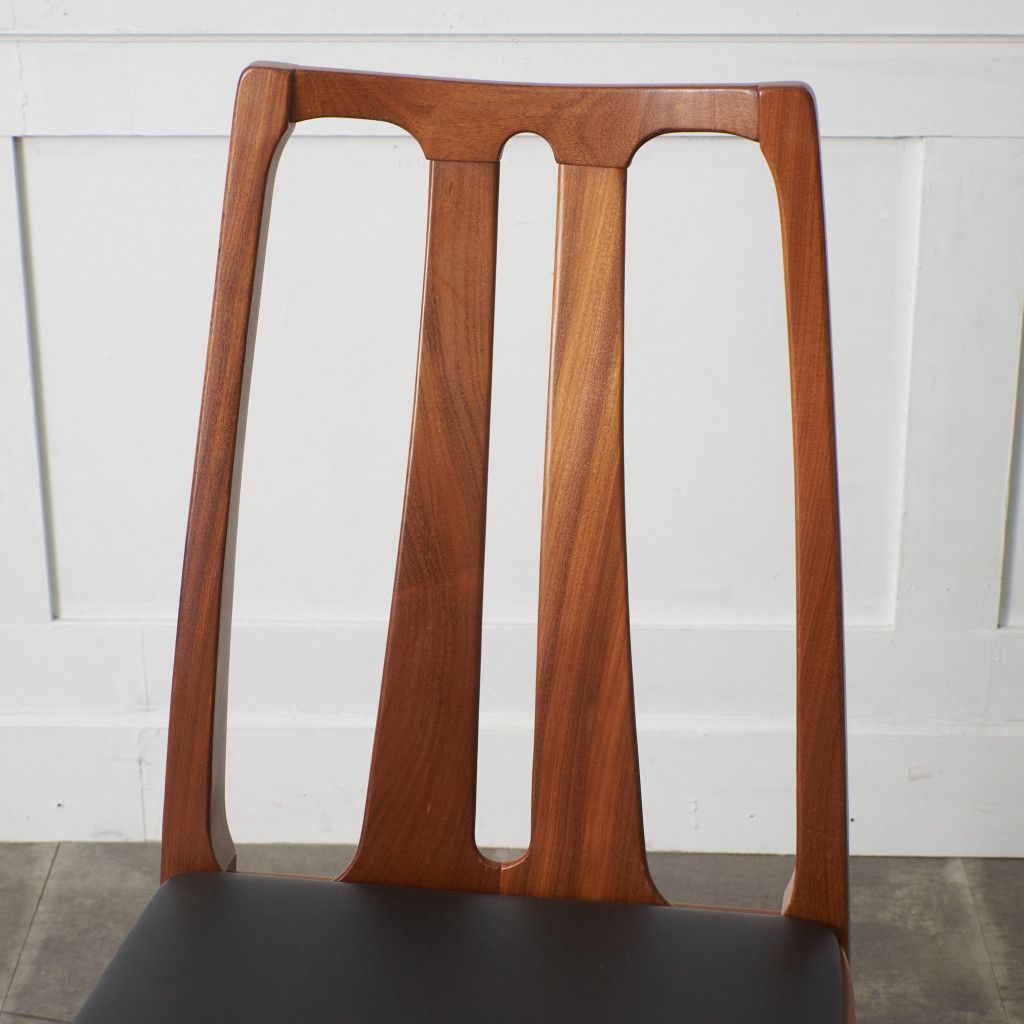 張替済 nathan ダイニングチェア ヴィンテージ チーク 椅子 ハイバック