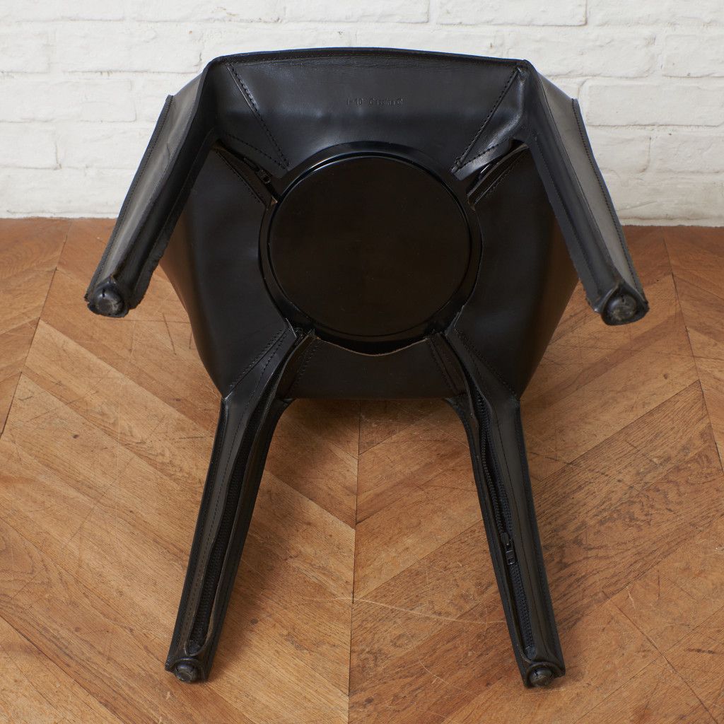 Cassina リラ チェア 本革 カッシーナ Mario Bellini 椅子 ダイニング