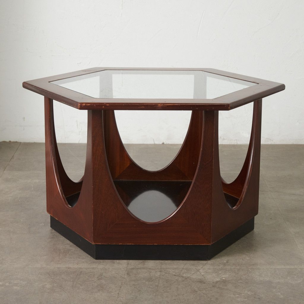 レア G-PLAN Hexagonal ヘキサゴナルテーブル 英国 ヴィンテージ