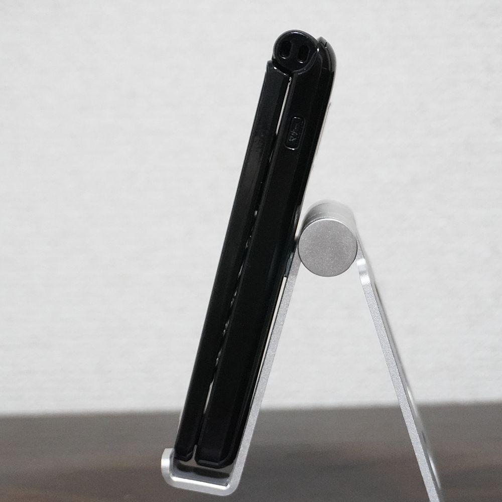 docomo P-smartケータイ P-01J ブラック 4G LTE 【SIMロック解除済