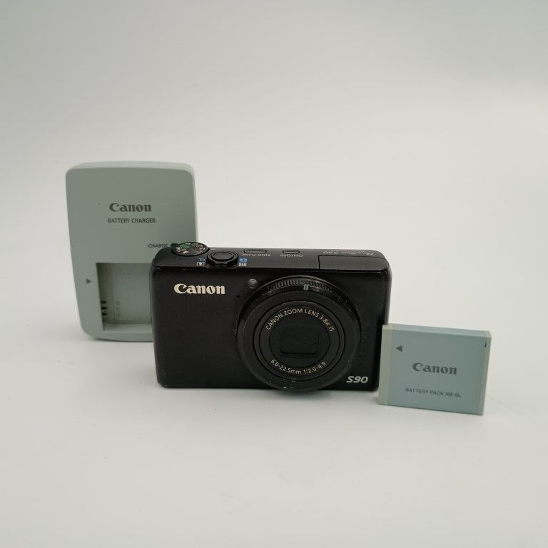 Canon PowerShot S90 Black コンパクトデジタルカメラ 〇 - メルカリ