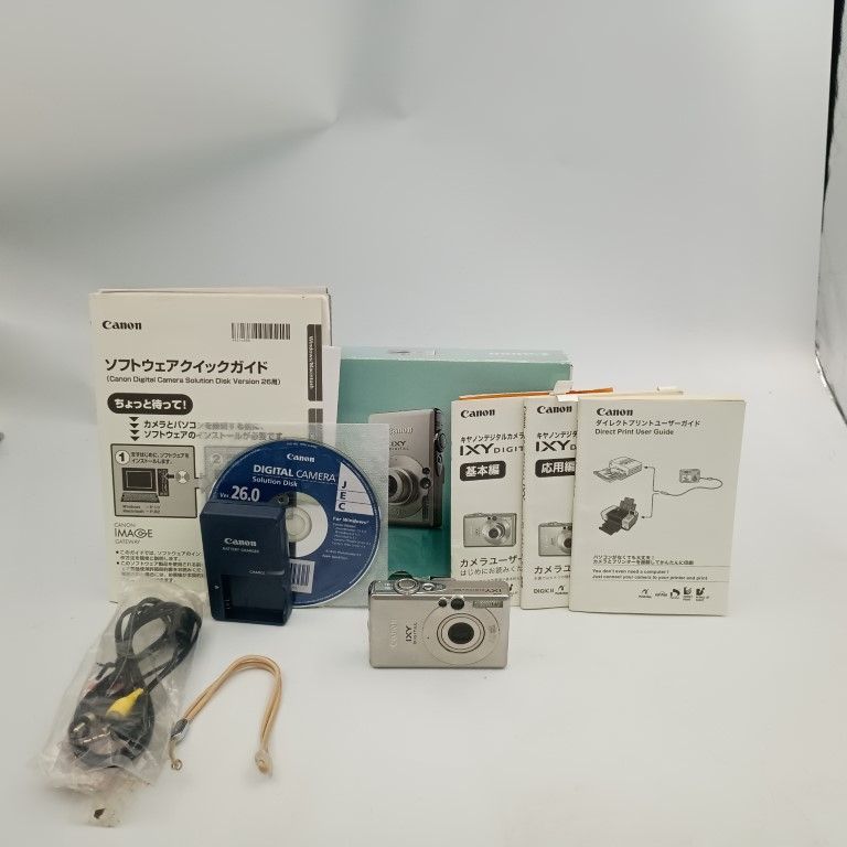 Canon IXY DIGITAL 60 Silver コンパクトデジタルカメラ 〇 - メルカリ