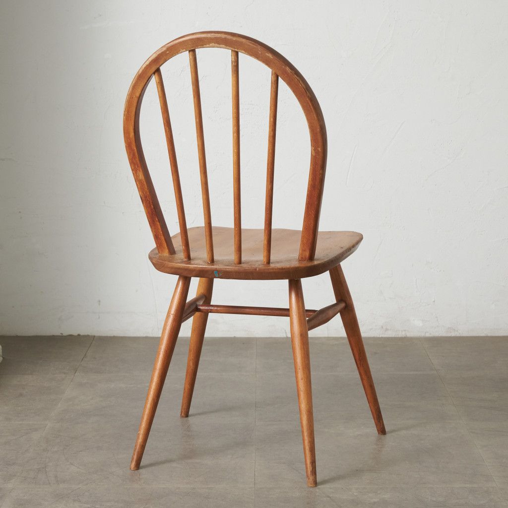 ercol フープバックチェア 4本 スポーク アーコール ダイニングチェア