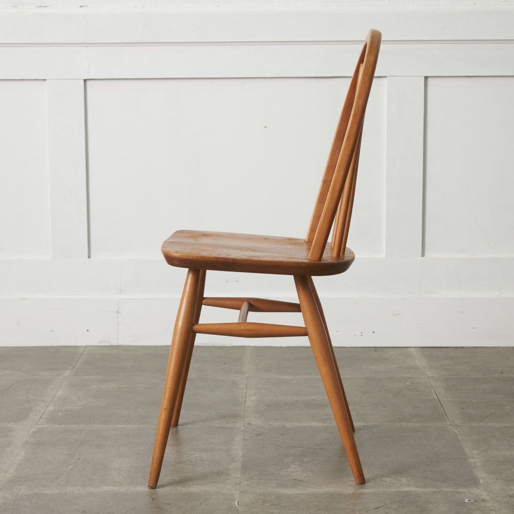 ercol フープバックチェア 4本 スポーク アーコール ダイニングチェア