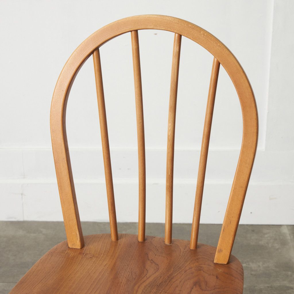 ercol フープバックチェア 4本 スポーク アーコール ダイニングチェア