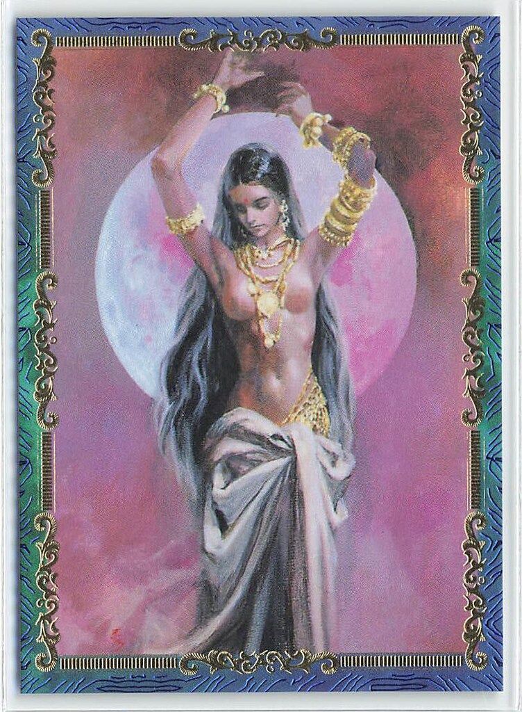 フェイス ハイビジュアルカードコレクション 末弥純 神威 【青枠/月神