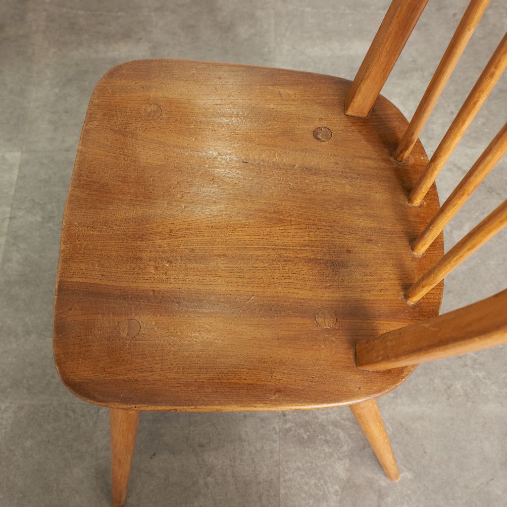 ercol フープバックチェア 4本 スポーク アーコール ダイニングチェア