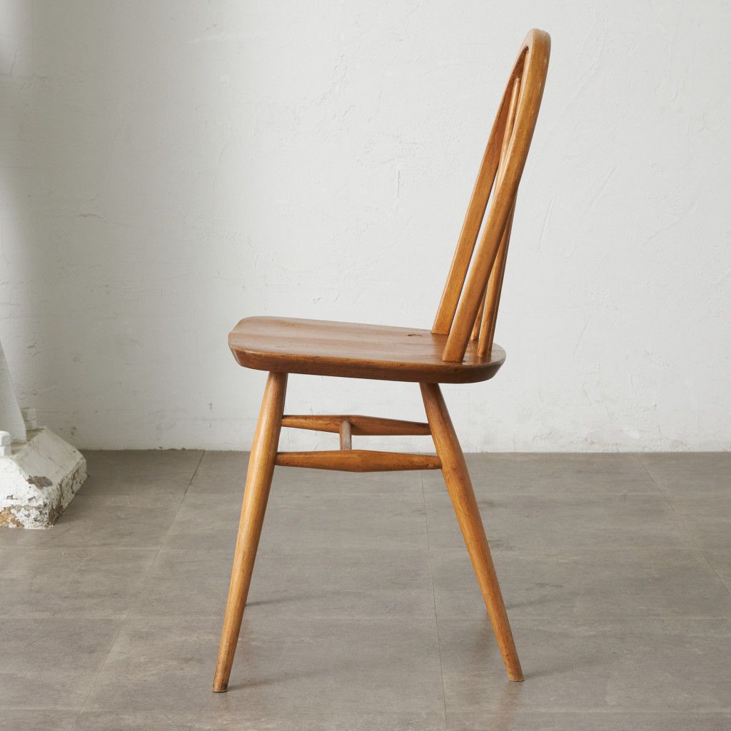 ercol フープバックチェア 4本 スポーク アーコール ダイニングチェア